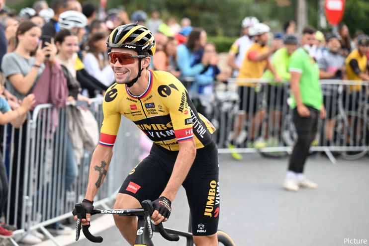 Roglic cycling 2025